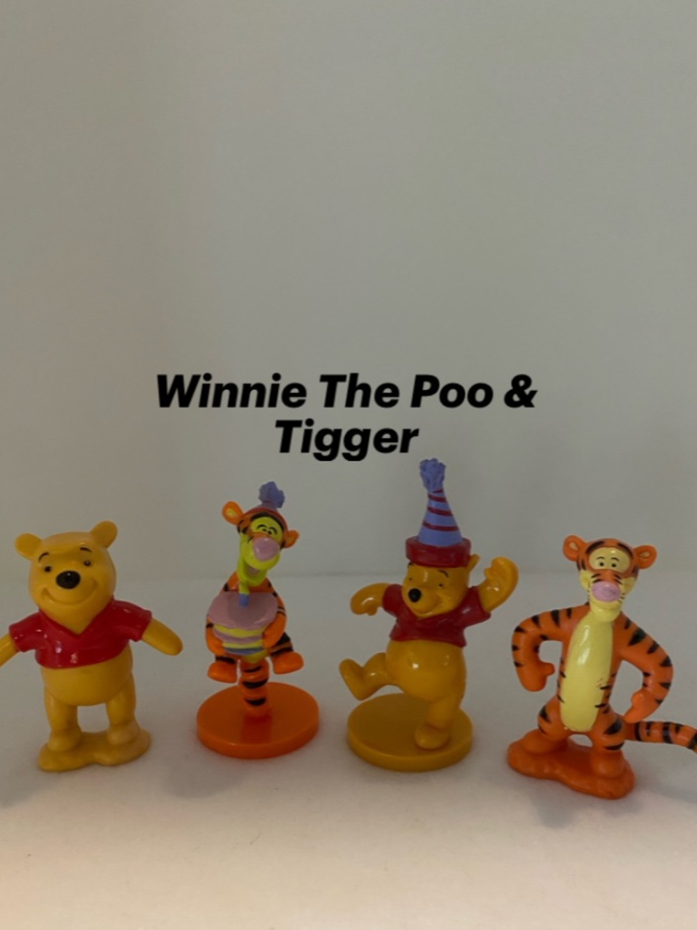2 Sets - Disney Winnie the Pooh & Tigger